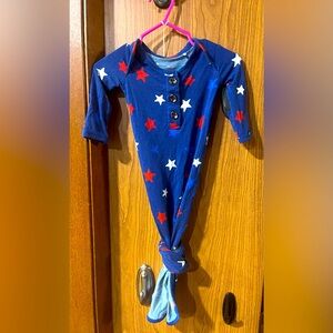 Posh Peanut Blue and Red Starry One Piece